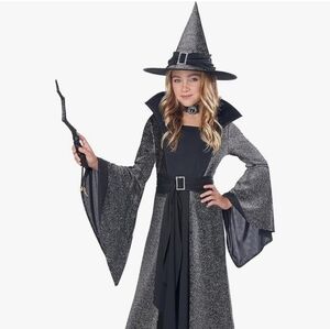 California Costumes Girls Moonlight Shimmer Witch (black glitter) costume